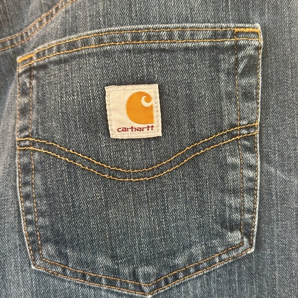 Carhartt Classic Relaxed Fit Blue Jeans size 44x30 - Picture 3 of 5